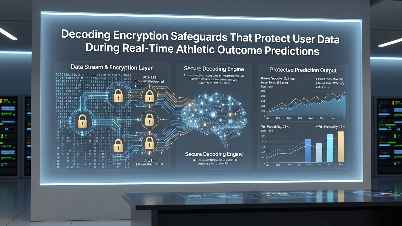 Close-up of smartphone screen showing encrypted data packets and security certificates during athletic prediction synchronization